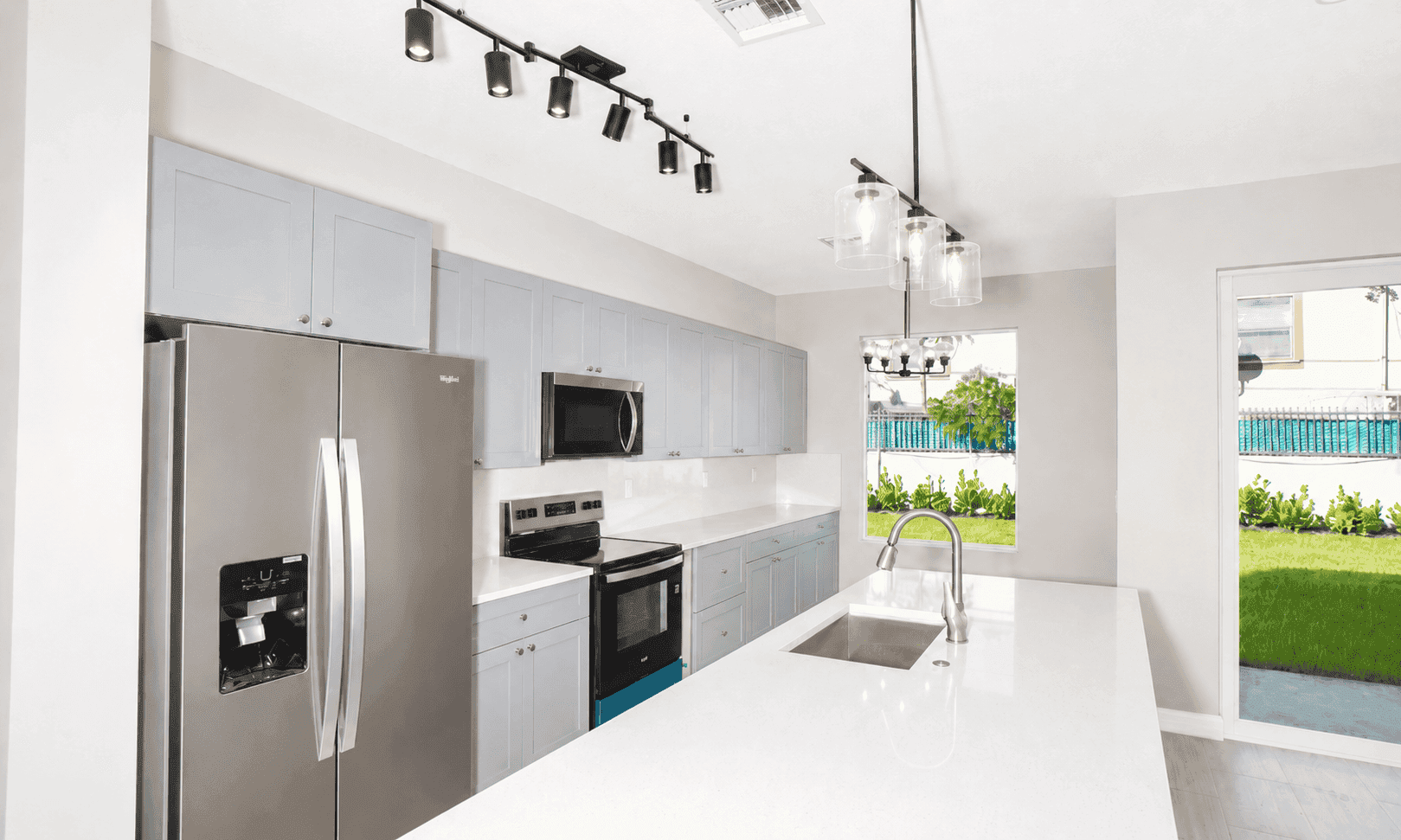 Modern kitchen at Renaissance Pointe